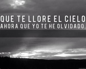 Desamor: Cielo Ahora, Te Llore, I. .. You, Quotes, Heaven, Lost Love ...