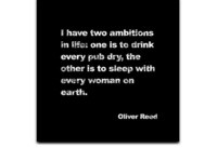 Quotes Oliver Reed Said What?