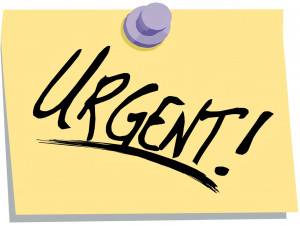 URGENT NEEDS