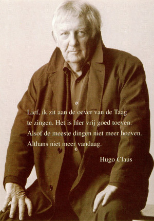 met de beste, ontroerendste en mooiste gedichten van Hugo Claus ...