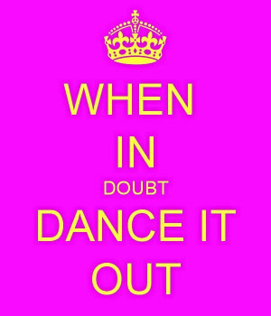 Dance quote from Facebook page