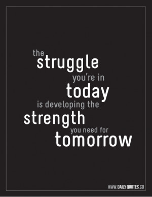 developing strength_motivational_quote
