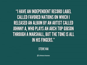 Independent Label quote #2