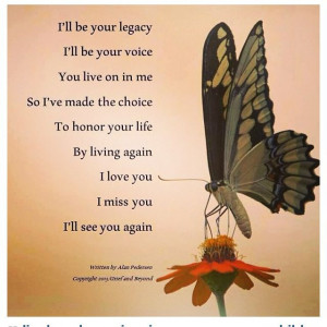 Miscarriage memorial poem