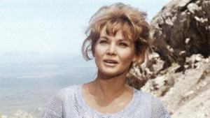 Diane Cilento appears in a still from the 1967 film Hombre