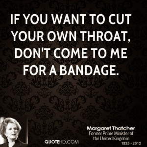 Wise and Famous Quotes of Margaret Thatcher - 3