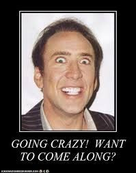 Hamlet going crazy. Hamlet is going crazy and is trying to convince ...