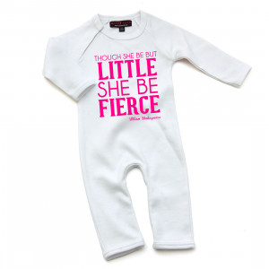 ... | Funny & Funky Babygrows | She be Fierce Cool Girls Baby Grow