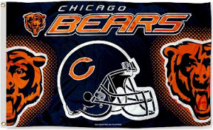 chicago bears football flag 3x5 ft officially licensed 3 x 5 chicago ...