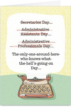 happy administrative professionals day more administrative assistant ...