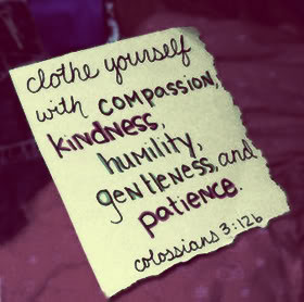 Clothe Yourself with Compassion Kindness,Humility ~ Faith Quote