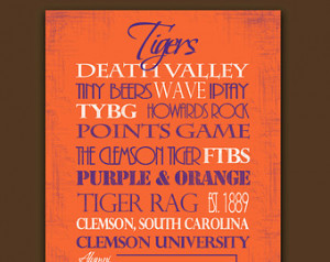 Clemson Tigers: Ready to Hang Stand out ...