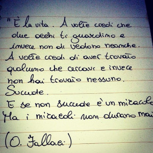 Oriana Fallaci - Malinconia - Letteratura