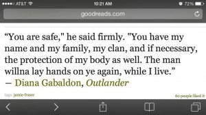 one of my (many) favorite outlander quotes...and just one of many ...