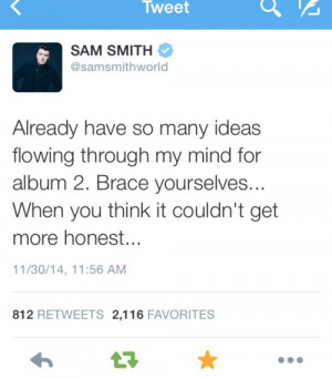 sam smith in the lonely hour album
