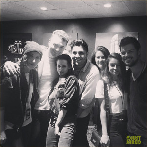 Kristen Stewart & Taylor Lautner Have 'Twilight' Reunion at Sam Smith ...