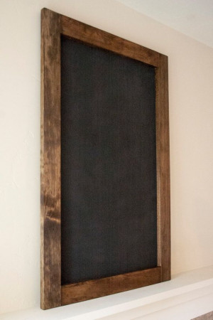 Large Rustic Framed Chalkboard 24