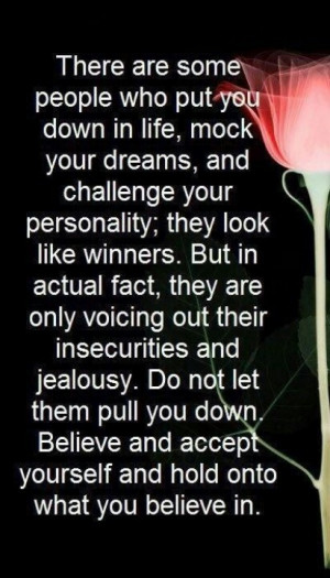 Insecure people