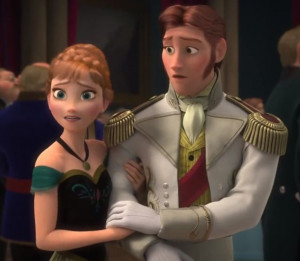 Frozen - Anna and Hans I was so mad at Hans when he said, 