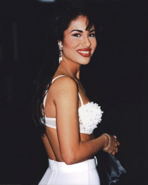 Selena Quintanilla-Pérez. A beautiful Hispanic woman, she doesn't ...