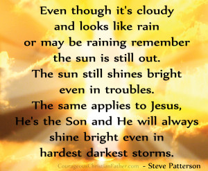 ... came up with this quote below. Feel free to use it.Even [Read more