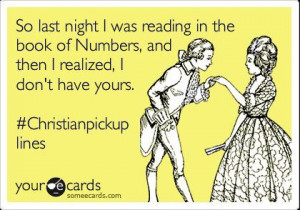 The Best Funny Christian Pick Up Lines