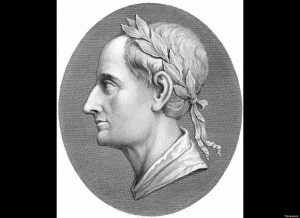 Not victory, but vanity. Julius Caesar wore a laurel wreath because he ...