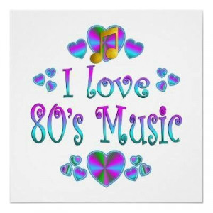 love 80's music!!!!