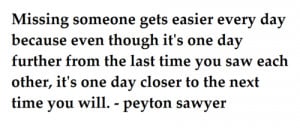 missing someone heart beat missing someone reminding you peyton sawyer