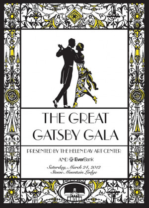 invite: The Great Gatsby, Dwts 2015, Theme Invitations, Gatsby Theme ...