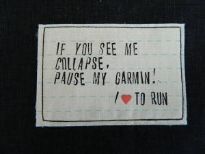 fabric letter stamping - favorite quote applique {tutorial}