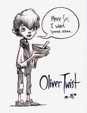 The twist with Oliver Twist