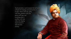 Swami vivekananda hindu quotes people HD Wallpaper