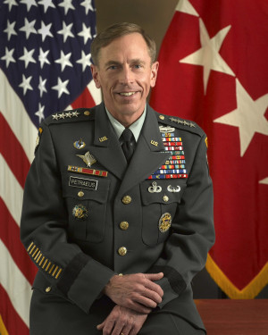 Army Gen. David H. Petraeus, shortly before retirement.