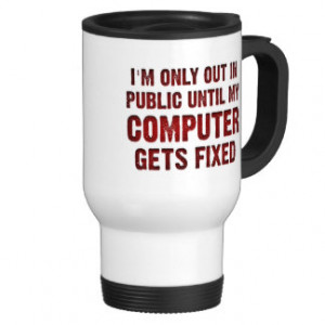 Computer Geek Nerd Gamer Funny Travel Mug