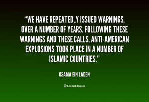 Osama Bin Laden Quotes