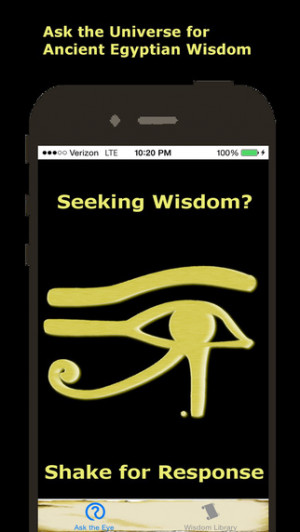 Eye of Horus: Egyptian Proverbs and Quotes