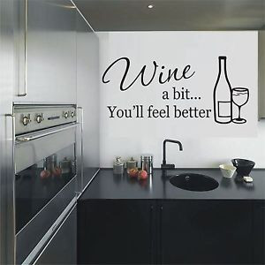 about FUNNY COMICAL COMEDY KITCHEN DINING ROOM WALL ART STICKER QUOTE ...