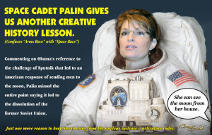 Sarah Palin has crashed and burned, again, as a pseudo historian ...