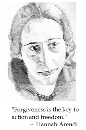 Hannah Ardent on forgiveness #quotes