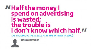 great wanamaker quote