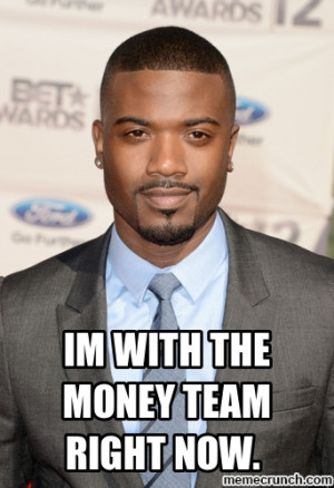 With The Money Team Right...