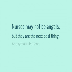 The next best thing… Nurses.