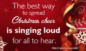 Quotes , Christmas Picture Quotes , Christmas Cheer Picture Quotes ...