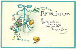 May Little Chicks And Flowers Bring Into Your Life The Joys Of Spring.
