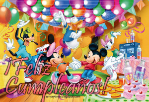 Feliz Cumpleaños Disney Pictures