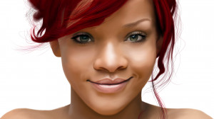 Rihanna Quotes Tumblr 2013 Rihanna painting by art-gem