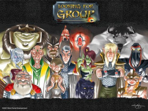 Webcomic: Looking for Group