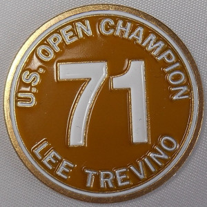 ... Marker commemorationg the 1971 US Open at Merion won by Lee Trevino
