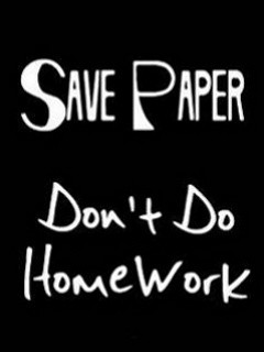 SAVE PAPER